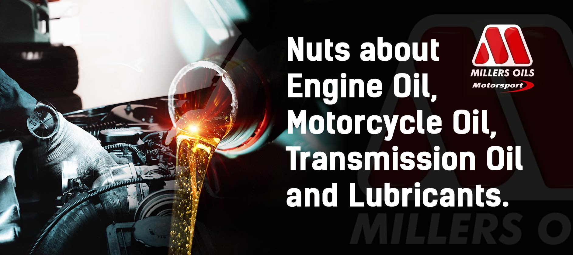 Nuts about Engine Oil, Motorcycle Oil, Transmission Oil and Lubricants.