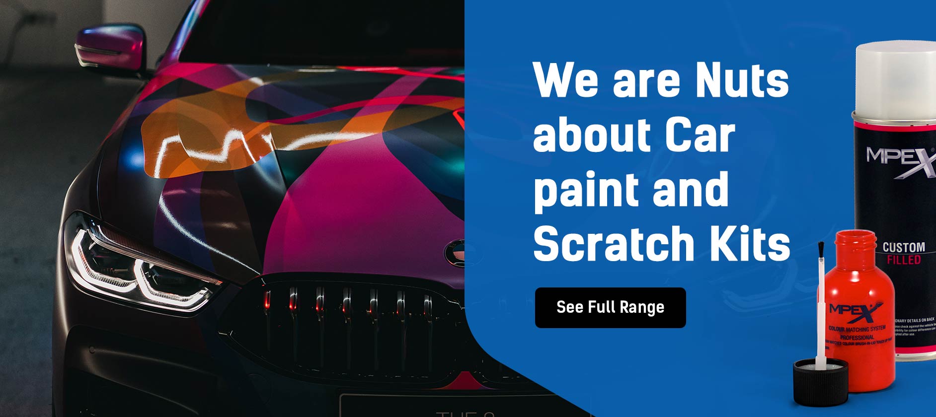 We are Nuts about Car paint and Scratch Kits