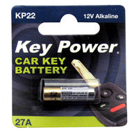 KEYPOWER Coin Cell Battery 27A - Alkaline 12V