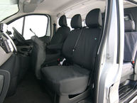 Nissan NV300 2014 Onwards Heavy Duty Non Folding Double Passenger Seat Cover - Town & Country