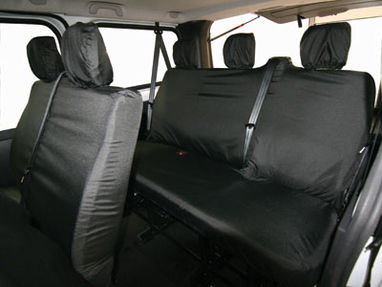 Nissan NV300 2014 Onwards Heavy Duty 6 Rear Seat Cover Set - Town & Country